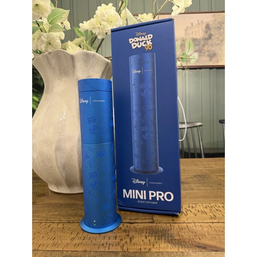 Disney Aroma360 Mini Pro Scent Diffuser Blue Donald Duck Theme NEW $199.95 MSRP